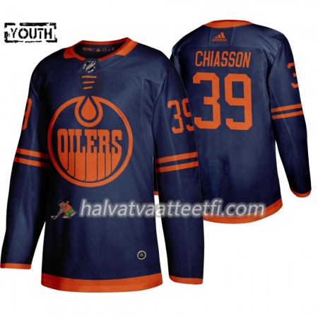 Lasten NHL Edmonton Oilers Pelipaita Alex Chiasson 39 Adidas 2019-20 Sininen Authentic